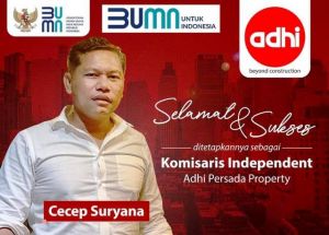 Aktivis 98 Asal Jambi Cecep Suryana Jadi Komisaris Independen BUMN Adhikarya
