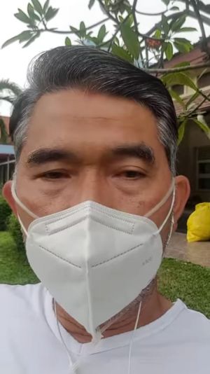 Jalani Uji Swab Ketiga, Fasha Bersyukur  Dirawat Bersama Istri dan Dua Anaknya di Satu Rumah sakit
