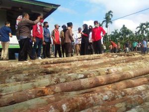 Sapa Warga Gotong Royong Bangun Masjid di Parit Panglong Betara, Ratu: Inilah Budaya Indonesia