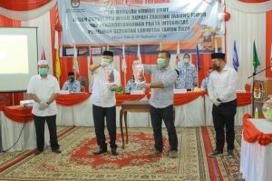 Hasil Pleno KPU Tanjabtim, Ini Nomor Urut Pasangan Romi-Robby dan Rasyid-Mustaqim