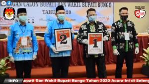 Pilkada Bungo, Sudirman-Erick Nomor 1, Hamas-Apri Nomor 2