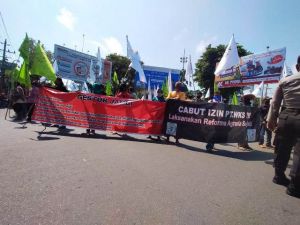 Peringati Hari Tani Nasional, Gestur Jambi Gelar Aksi dan Sampaikan Tuntutan ini ke DPRD