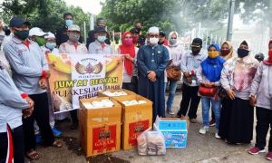 Jum'at Barokah, Pujakusuma Salurkan Donasi Walikota untuk Alm Ananda Febiansyah