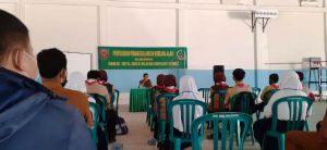 Kegiatan Non fisik TMMD Ke-109, Kodim 0417/Kerinci Gelar Penyuluhan Bencana Alam