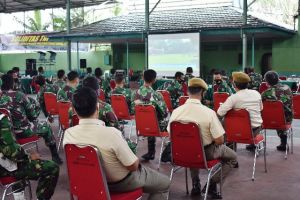 Korem Gapu Ikuti Upacara Peringatan Hari Kesaktian Pancasila Secara Virtual