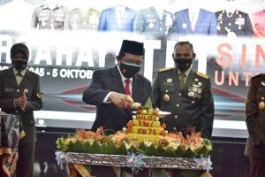 Ardy Daud Ajak TNI Tingkatkan Sinergitas Dalam Penanganan Covid-19