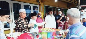 Blusukan Bersama H Bakri, Hich dan Bertemu Tomas, Haris 'Populer' di Nipah Panjang