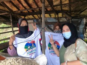 Blusukan di Pasar 46 Kasang Kota Jambi, Istri Syafril Nursal Ingin Tahu Kondisi Pedagang 