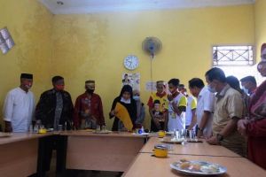 Dikomandani Mappangara, Ratu Lantik Relawan Cerah di Tanjabtim