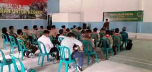 Tingkatkan Iman dan Takwa, Satgas TMMD Gelar Penyeluhan Agama