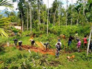 Minggu ke-4, Program TMMD Tampakkan Hasil, Kapten Inf Yatrizal: Ini Berkat Kerjasama Satgas dan Warg