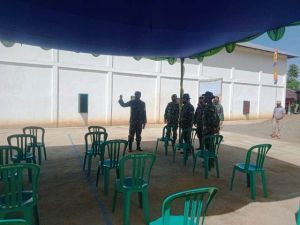 Dandim 0417/Kerinci Pantau Persiapan Penutupan TMMD di Desa Sungai Langkap