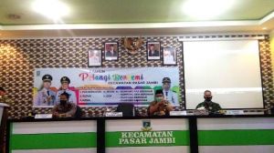 Wawako Launching Program ODF di Kecamatan Pasar Kota Jambi
