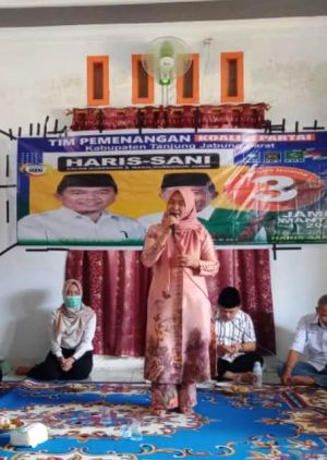 Di Tebing Tinggi, Al Haris Perkenalkan Istrinya, Ini Mantan Pacar Saya, Wong Deso