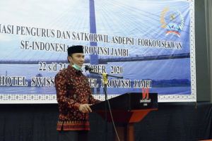 Rakor Pengurus Satkorwil Sekwan se-Indonesia, Ketua DPRD Provinsi Jambi Sampaikan Sampaikan Hal Ini