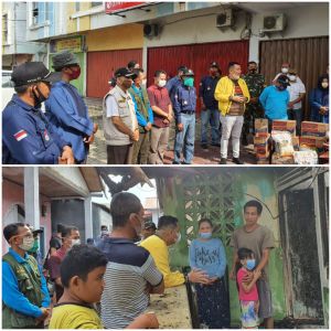 KFA Serahkan Bantuan ke 9 KK Korban Kebakaran di Legok