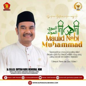 Maulid Nabi Muhammad SAW, SAH Refleksi Keteladanan Rasulullah Dalam Kehidupan Sehari-hari