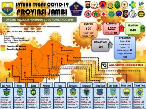 29 Sembuh, 7 Orang Dinyatakan Covid-19 Berikut Datanya