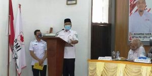 Maulana Buka Langsung Kegiatan Musker PMI Kota Jambi Tahun 2020