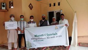 Jelang Milad, Mandiri Syariah Area Jambi Gelar Program Mengalirkan Berkah untuk Umat
