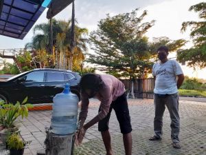 Rajin Cuci Tangan Cegah Penularan Covid-19