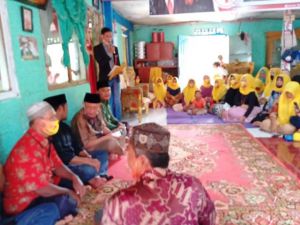 Kukuhkan Tim di Muara Jangga Batangahri, Cek Endra Disambut Shalawat