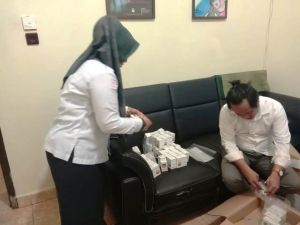 Pemungutan Suara Sebulan Lagi, KPU Kota Sebut Baru Tinta Yang Diterima