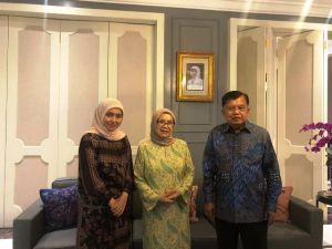 Bertemu di Jakarta, Ratu Munawaroh Dapat Dukungan Dari  Jusuf Kalla