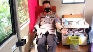 Donor Darah di HUT Pol Airud ke 70, Kapolda Jambi : Demi Kemanusian