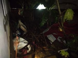 Akibat Angin Puting Beliung, Seorang Kakek Meninggal Dunia Tertimpa Atap Rumah 