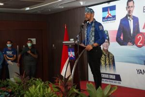 Turun Gunung ke  Jambi, AHY: Saya Datang Untuk Menangkan Fachrori-Syafril