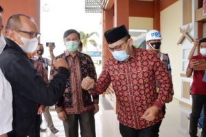 Ardy Daud Sambut Kedatangan Kapolda Jambi Irjen Albertus Rachmad  Wibowo