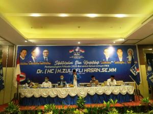 Zulhas Tegaskan Seluruh Anggota Dewan PAN Wajib Turun 10 Titik Kampanyekan Haris-Sani