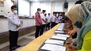 25 Pengembang Tanda Tangani Penyerahan Aset Kepada Pemkot Jambi