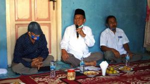 Sani Silaturrahmi di Desa Kuning Gading Bungo, Warga : Kami Solid Menangkan Haris-Sani