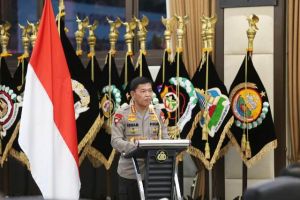 Kapolri Idham Aziz ke Kasatwil se Indonesia : Jangan Ragu-ragu Tegakkan Protokol Kesehatan