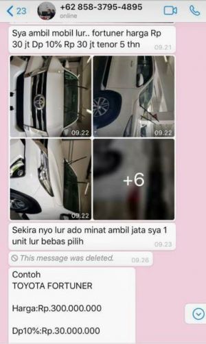 Awas Penipuan yang Catut Foto Anggota DPRD Kota Jambi KFA