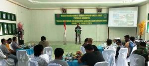 Kodim 0420/Sarko Gelar Komsos Dengan Komponen Bangsa Lainnya