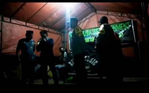 Polsek Tabir Bubarkan Kampanye Salah Satu Calon