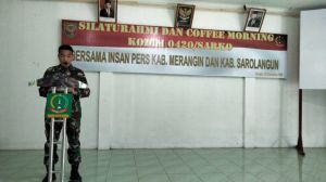 Dandim Ajak Wartawan Perangi Covid-19