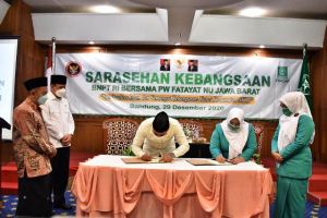 BNPT-PW Fatayat NU Jawa Barat Jalin Kerja Sama Wujudkan Semangat Kebangsaan