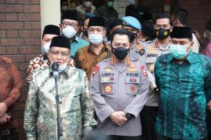 Bangun Sinergisitas, Kapolri Baru Silahturahmi ke Pengurus PBNU