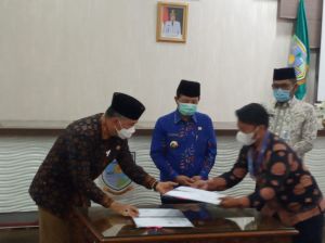 Walikota Jambi Terima Kunjungan Kerja dan Hibah Tanah Dari Pemprov Jambi