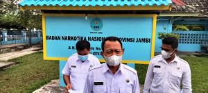 BNNP Jambi Tangkap Bandar Narkoba dan Pelaku Lainnya di Air Hitam Sarolangun
