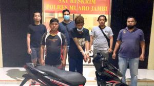Curi Motor Lalu Digadaikan, Pelaku Curanmor Diamankan Polres Muaro Jambi