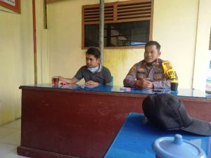 Jalin Sinergi, IWO Merangin Silaturrahmi Dengan Kapolsek Pamenang