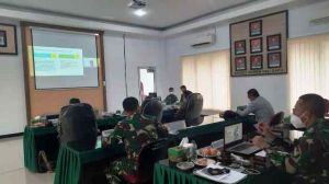 Danrem 042/Gapu Pimpin Rakornis TMMD 110