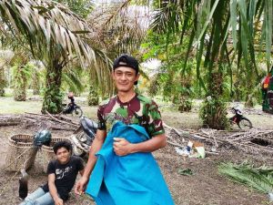 Cerita Kadus Di Sungai Terap Taklukkan Burung Urak-urak Untuk Satgas TMMD