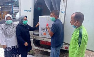 Pemkot Jambi Terima 2.410 Vaksin Untuk Pelayan Publik