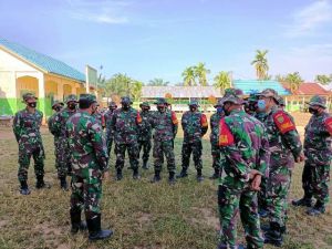 Kapten Inf Rilman Pimpin Apel Gabungan Persiapan Pembukaan TMMD